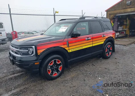 2024 Ford Bronco Sport Free Wheeling z USA, uszkodzony, nr VIN 3FMCR9K69RRE29672